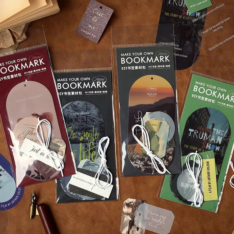 DIY Bookmarks Ins Bookmark School Supplies Stationery Book Accessories Thence Collect Book Stationery for Reading Studying Gifts