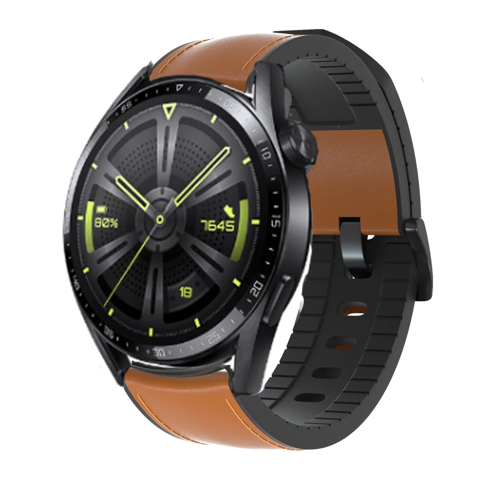 

Ремешок спортивный силиконовый для Huawei GT 3 46 мм 22 мм, модный браслет для Huawei GT 2 Pro/Runner/GT 2E, аксессуары для часов