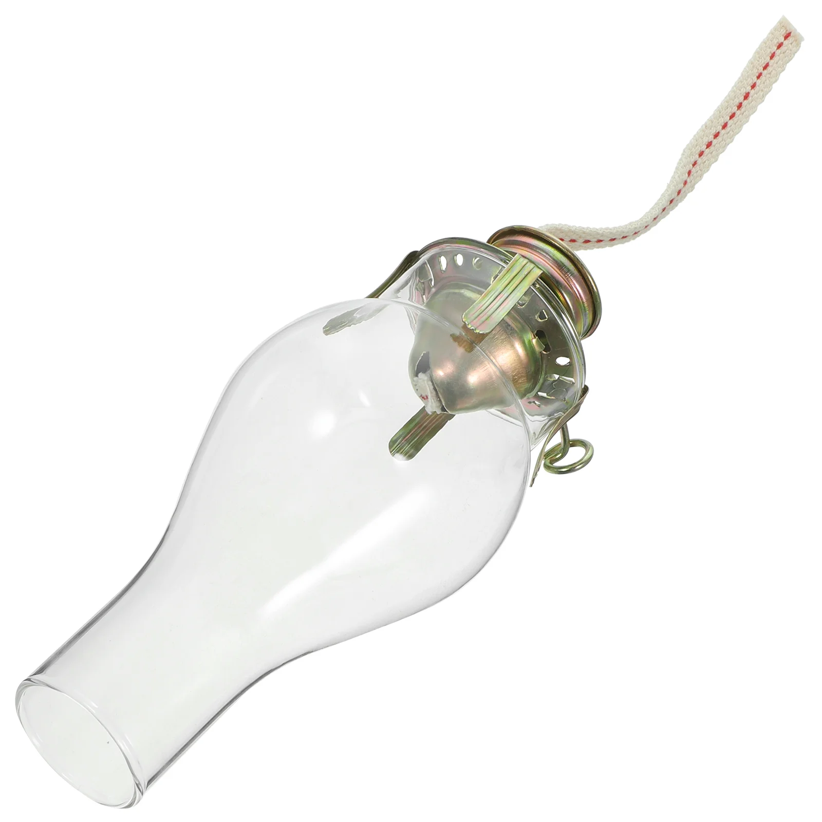 

1 Set Oil Lamp Clear Kerosene Lamp Chimney Kerosene Lamp Covering Lamp Holder