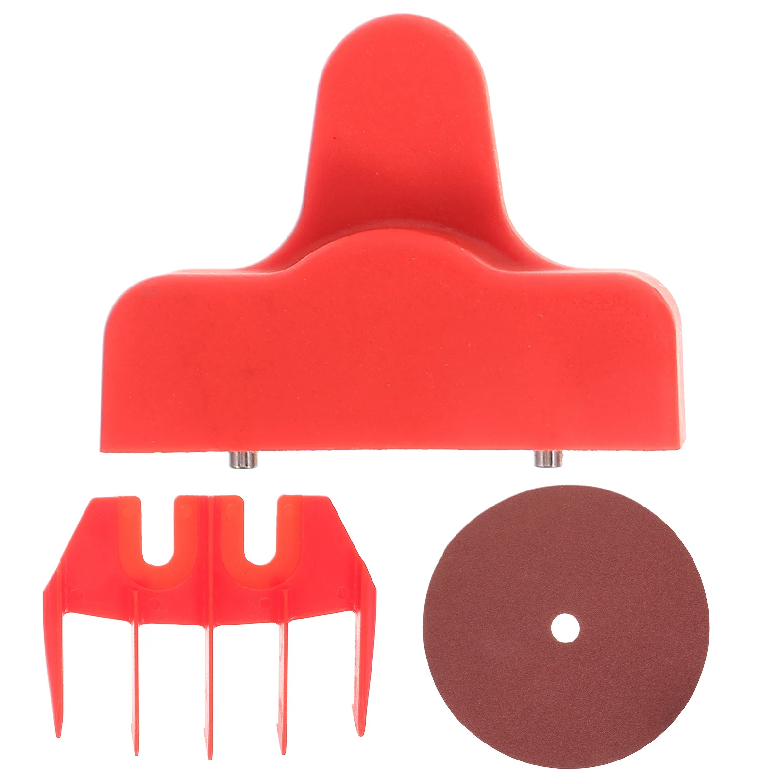 

1 Set of Sheep Clipper Guide Attachment Trimmer Guide with Sandpaper Shaver Guide with Sharpener