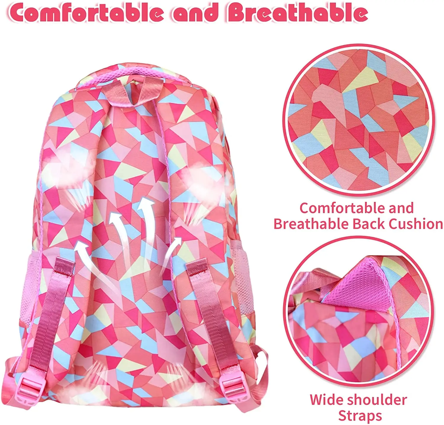 School Backpack Girls Teenage School Bags Boys Satchels Ergonomic Kids Backpacks Stay Print Schoolbags For 8 10 15 Years School