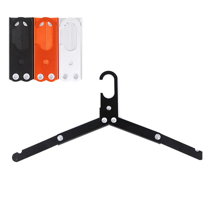 

Изысканная походная складная вешалка для пальто из алюминиевого сплава, портативная вешалка для легкого хранения, аксессуары для путешествий