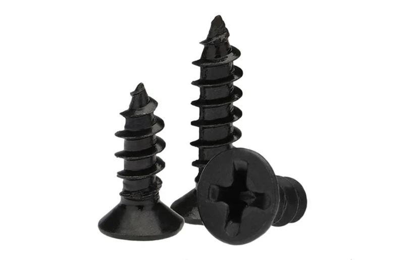 

Саморезы SHOUZHENG FASTENER черные M1-M4 1000/100 шт.