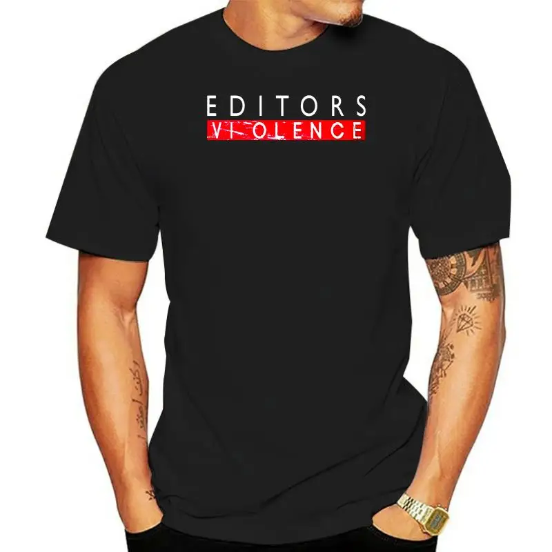

Editors 'Violence' T shirt - NEW
