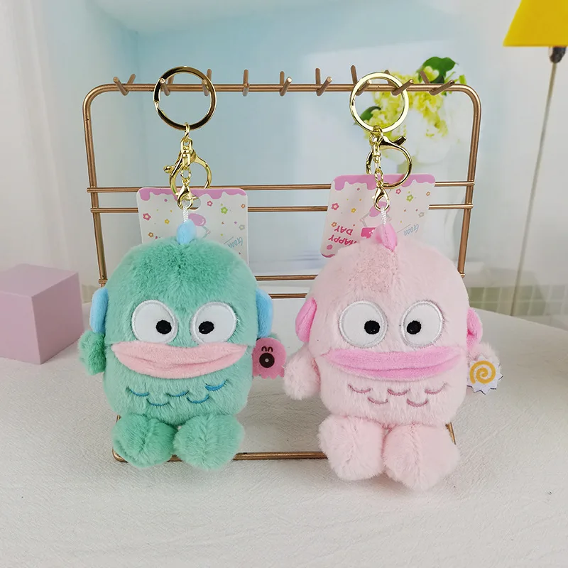 

2023 New Cute Clown Fish Plush Toy Pendant Big Mouth Fish Quirky Doll Doll Keychain Bag Charm Plush Keychain Birthday Gift