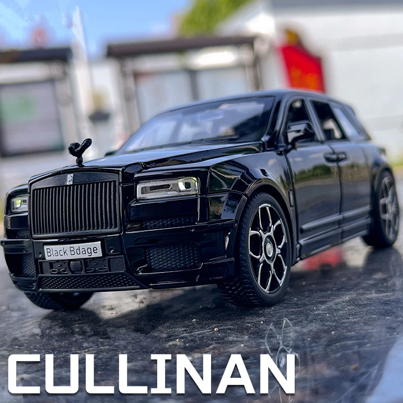 

1:32 Rolls Royce Cullinan SUV Alloy Luxy Car Model Diecast Metal Toy Car Vehicles Model Simulation Sound and Light Children Gift