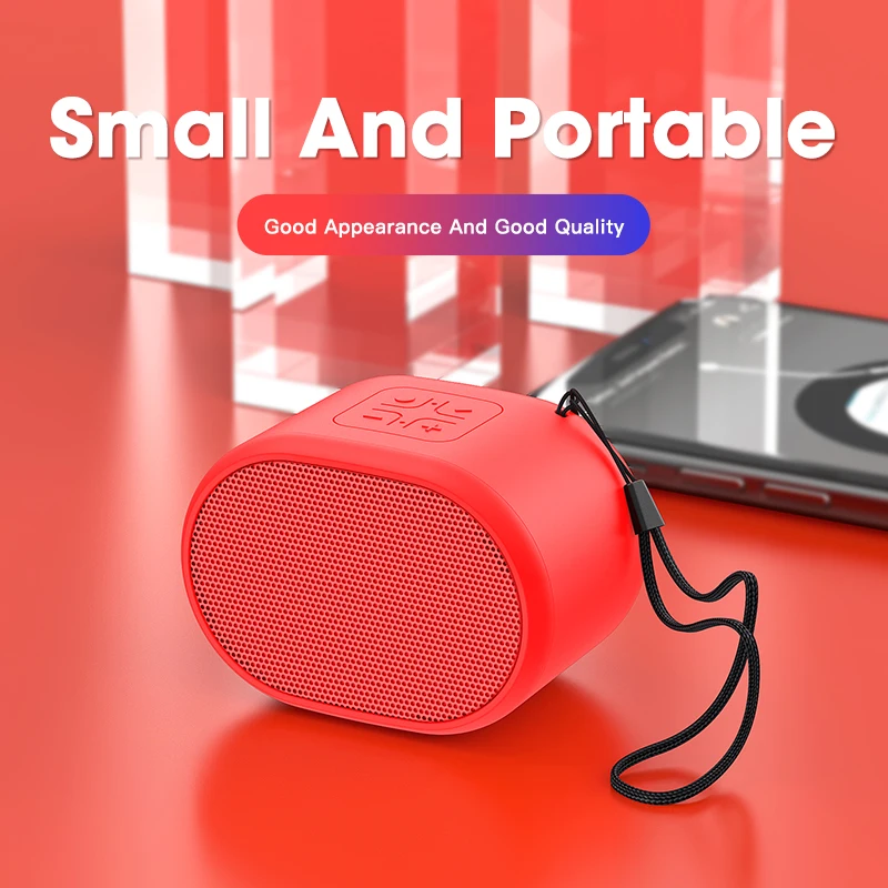 

Mini Bluetooth Speaker Stereo Subwoofer Sound Box Wireless Waterproof Outdoor Music Vibro Speakers Home Theater Support TF Card