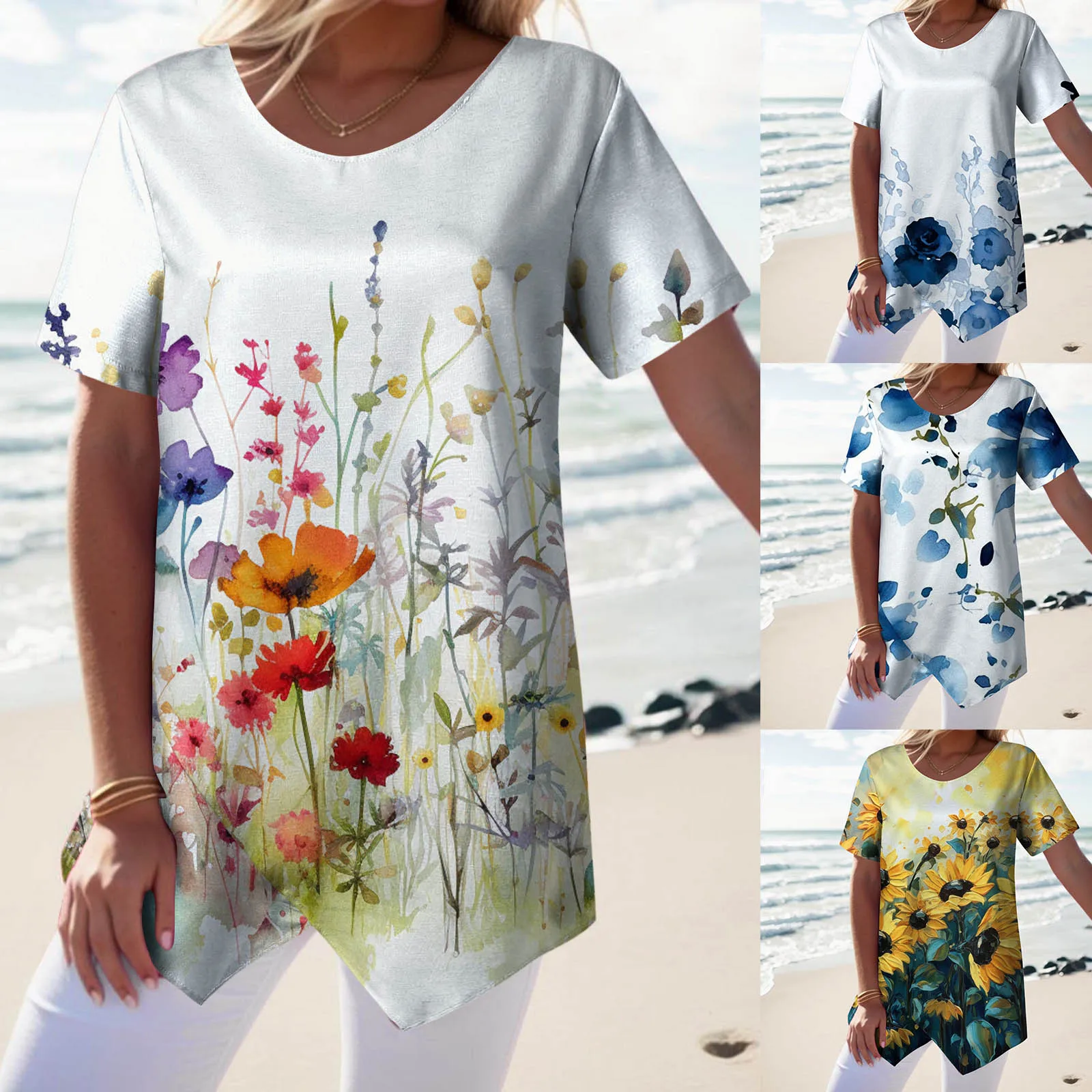 

Женская рубашка с длинным рукавом, свободного покроя