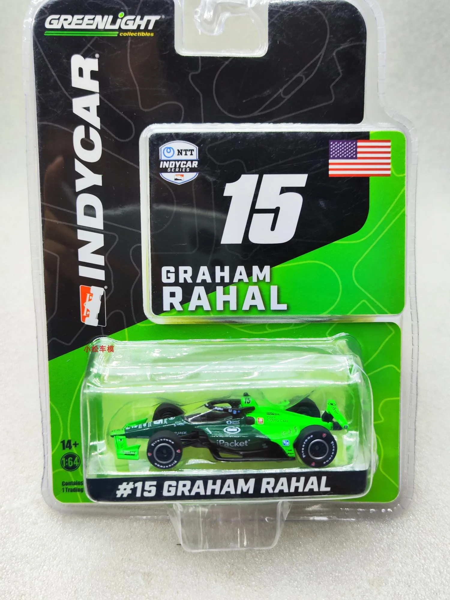 

GreenLight 1/64 15 GRAHAM RAHAL Collector Edition Metal Diecast Model Toy Gift