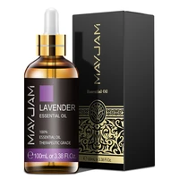 mayjam 100ml aroma lavender essential oil diffuser rose vanilla patchouli citronella chamomile juniper aromatic oil with dropper