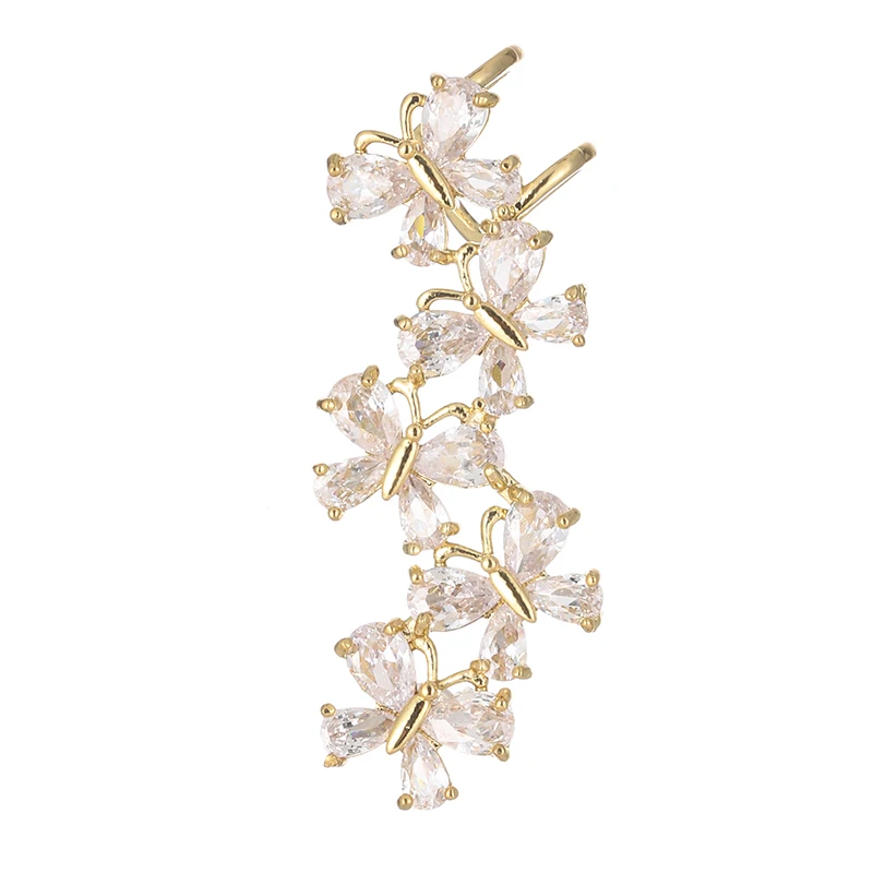 Очаровательные серьги в японском стиле с лепестками Искусственные для девочек