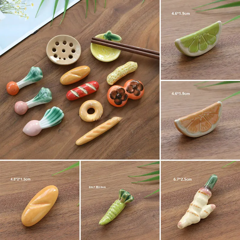 

Держатель для палочек керамические палочки для еды, подставка для овощей, фруктов, вилка, полка, кухонная посуда, декор для обеденного стола