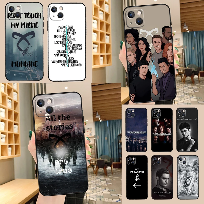 Фото Чехол для телефона Shadowhunters для iPhone 17 Pro Max, 15, 14, 13, 11, 12, 16 Pro Max, mini, 15, 16 Plus, 16e, 17 Air №1