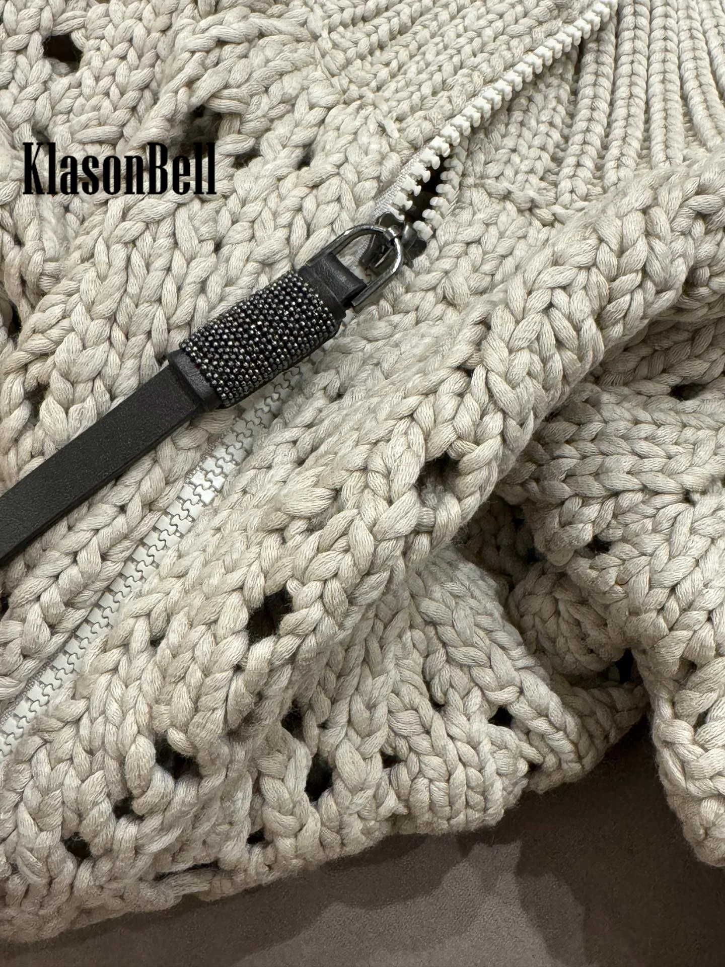 11.26 KlasonBell Высококачественный хлопковый ажурный вязаный крючком жаккардовый