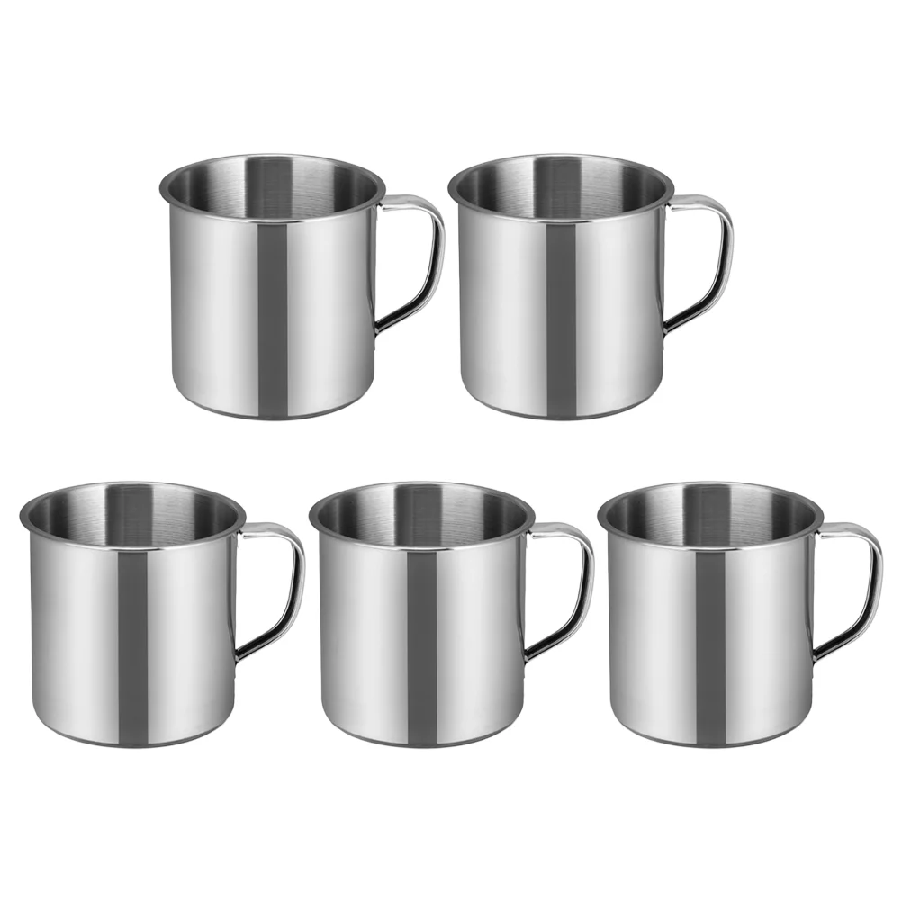 

Mug Cups Steel Cup Coffee Metal Stainless Tea Mugs Camping Water Party Tumbler Travel Glasses Outdoordrinking Insulated Espresso