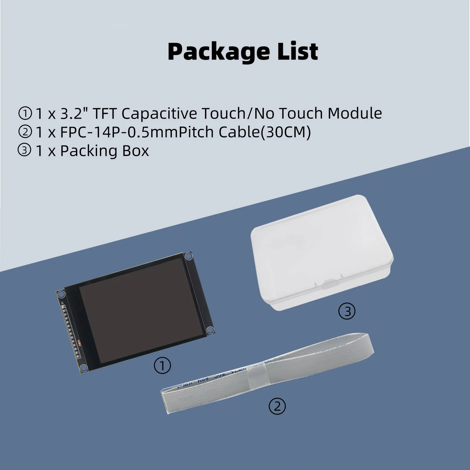 Рисунок 5 - Цветной емкостный сенсорный ЖК-экран 3