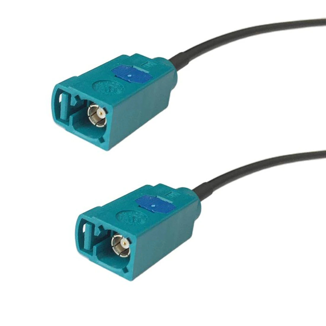 

Fakra Z Female SMB Coax Connector Pigtail Cable RG174 20cm 8" Neutral Coding