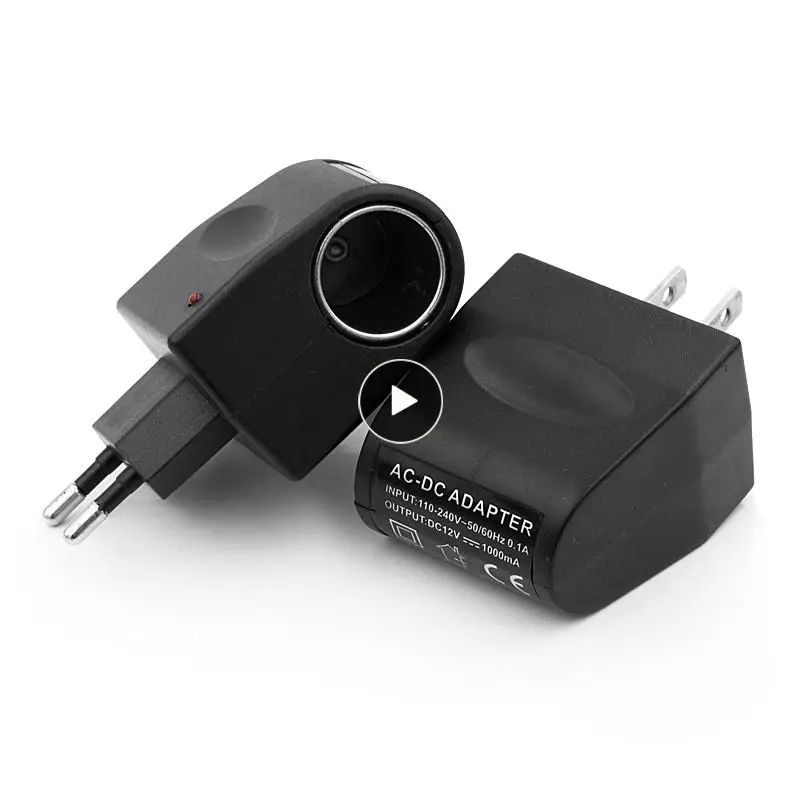 

220v To 12v Cigarette Lighter Adapter Multifunctional Durable Cigarette Lighter Conversion Plug Car Accessories Universal