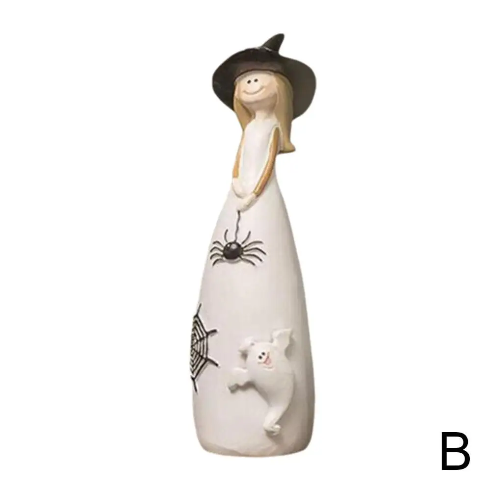 Статуя Хэллоуин из смолы настольное украшение для дома декоративная полимерная