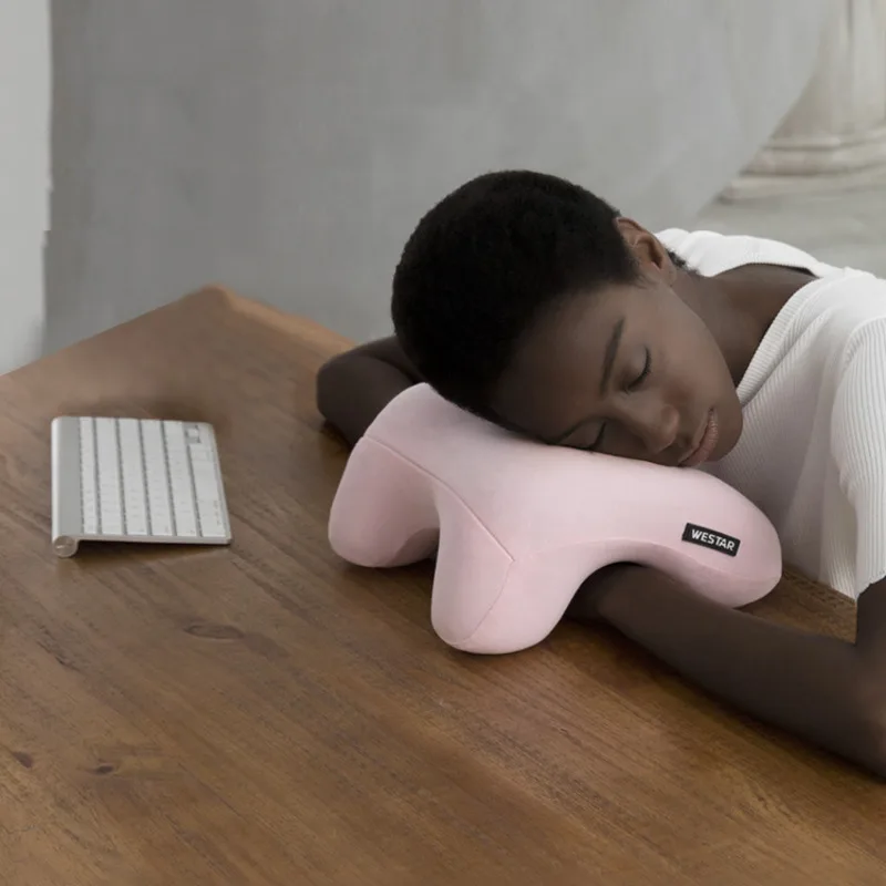 Office nap pillow primary school children Sleep on your side-sleep on your stomach-sleep on your back memory foam