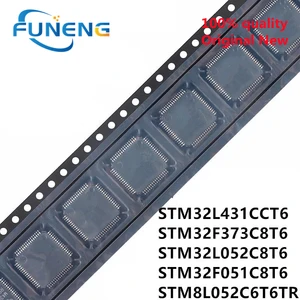 1PCS STM32L431CCT6 STM32F373C8T6 LQFP48 STM32L052C8T6 STM32F051C8T6 STM8L052C6T6TR TR In Stock IC New