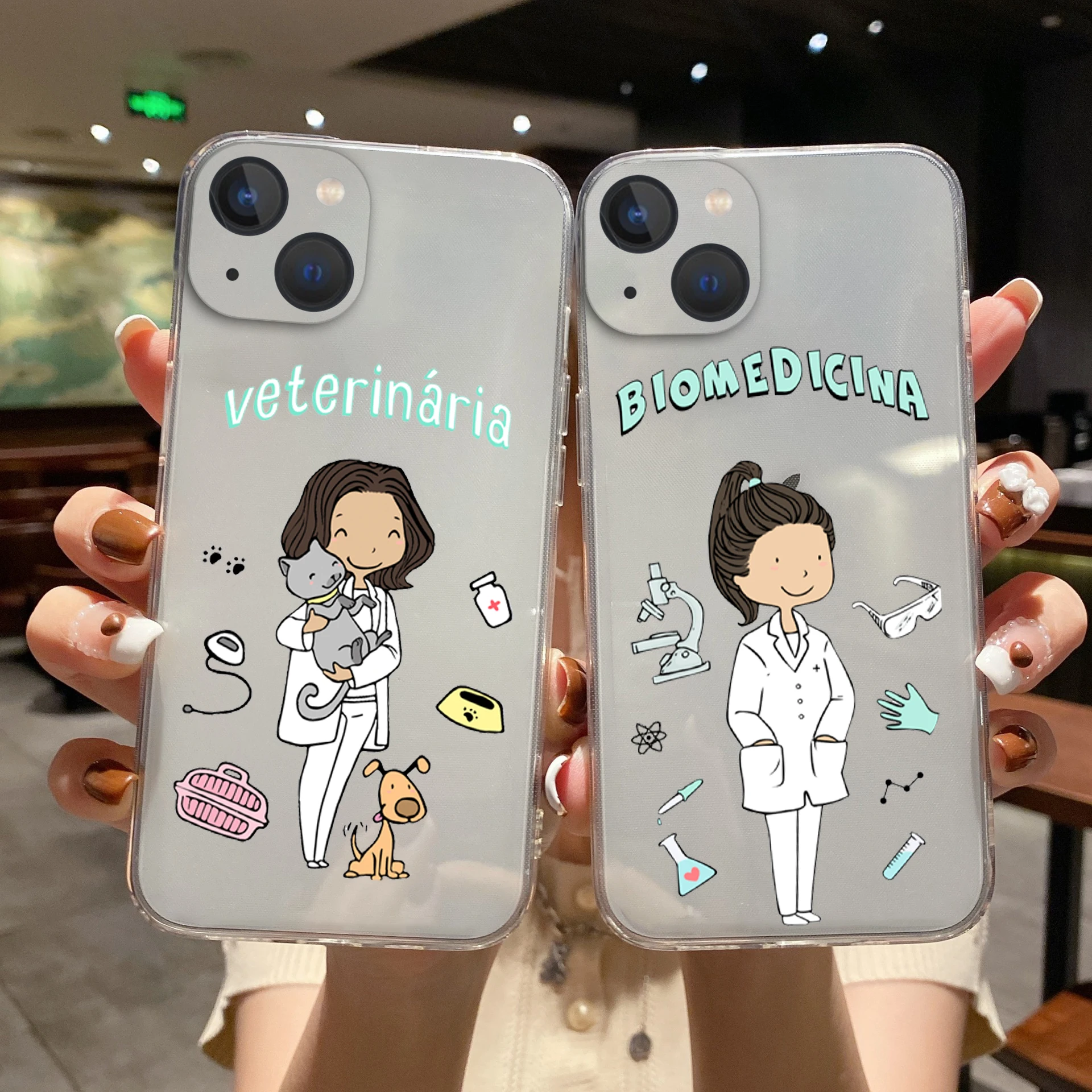 

Social services psychology Doctors Nurse medicina soft Silicone Cover Case For iPhone 11 12 13 14 Pro Max 6s 7 8 Plus XS Max XR