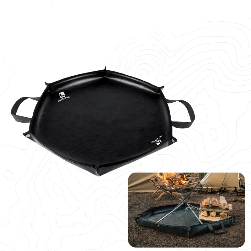 

Camping Fireproof Mat Outdoor BBQ Bonfire Flame Retardant Fireproof Cloth High Temperature Resistant Silicone Fireproof Mat