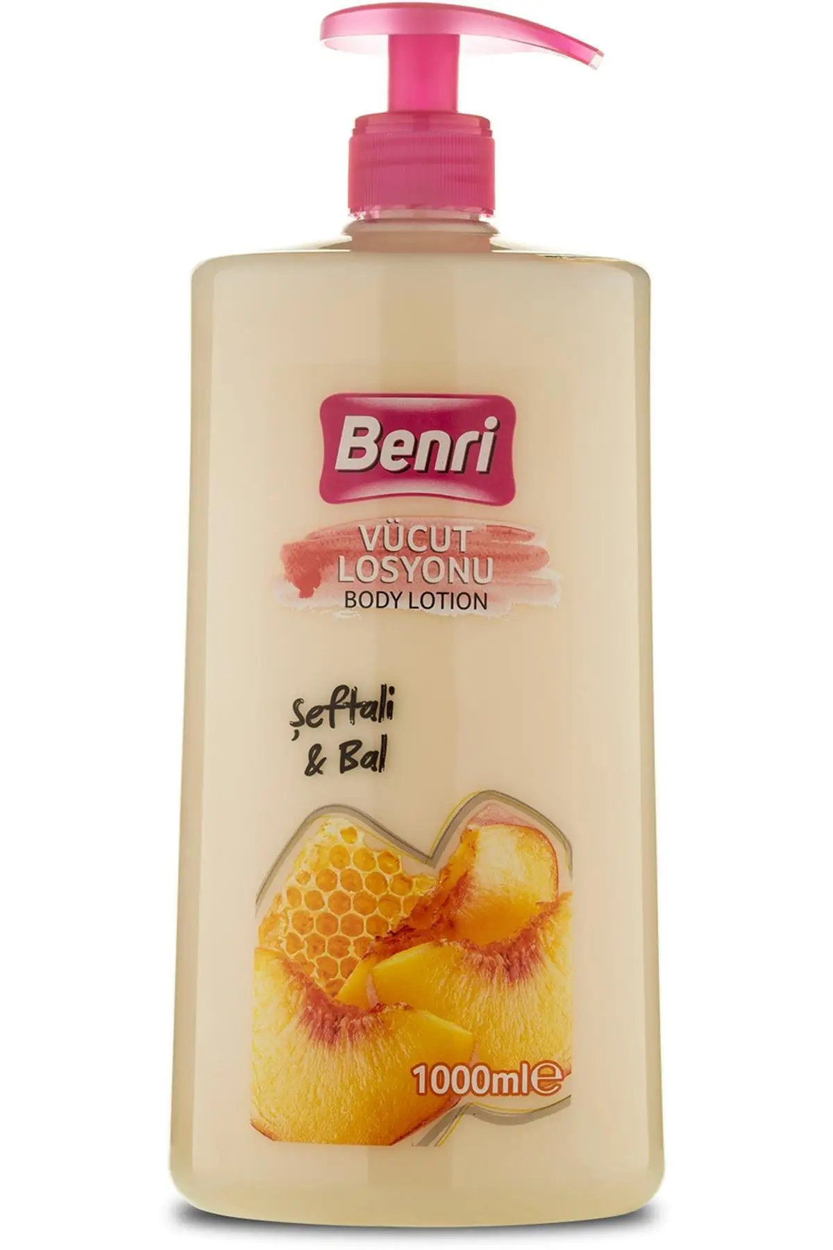 

Бренд: Benri, лосьон для тела, персик и мед, 1000 мл, Категория: крем для рук
