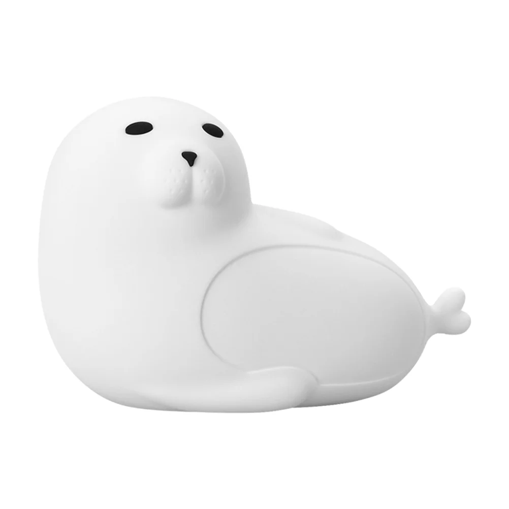 

1 Set Creative Sea Lion Design Light Home Colorful Night Light Patted Light