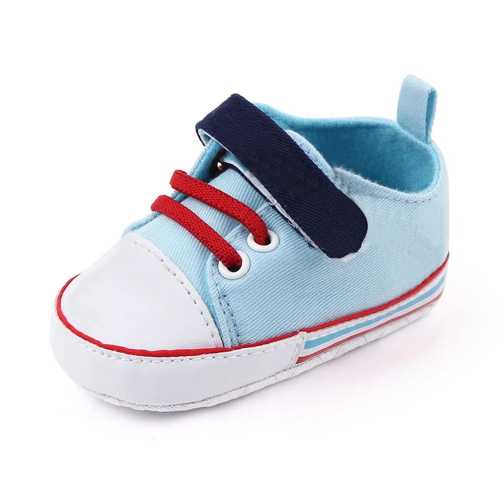 

Парусиновые кроссовки с блестками для новорожденных, нескользящая обувь на мягкой подошве, для мальчиков и девочек, 2023