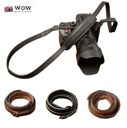 Ремень для фотоаппарата из натуральной кожи плечевой ремень ручной работы