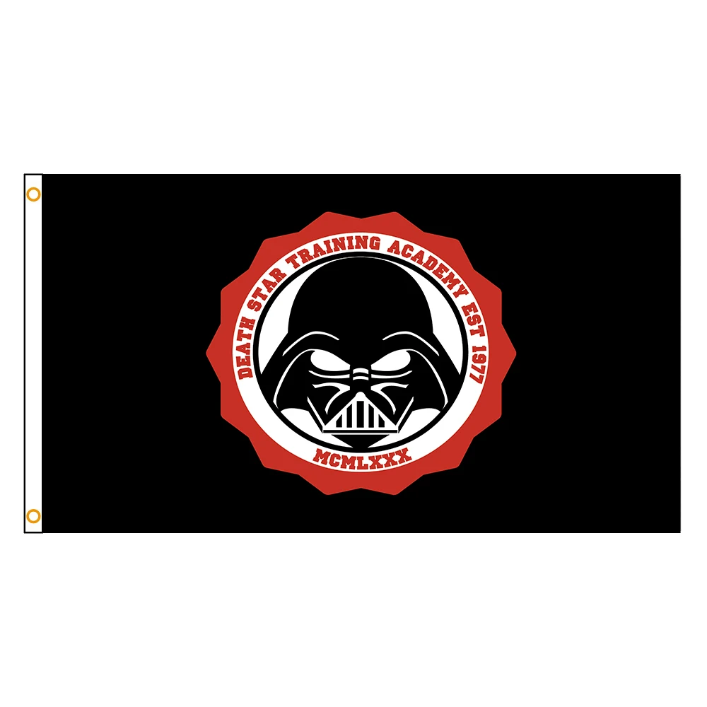 

90x150cm Death Star Training Academy Flag Polyester Printed Empire Banner Home or Party For Decoration