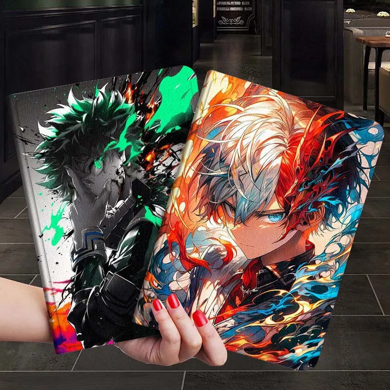 Фото Чехол для планшета с рисунком My H-Heroes A-Academia для Samsung Galaxy Tab S7 S8 S9 S10 FE Plus 12,4 13,1 дюйма №1