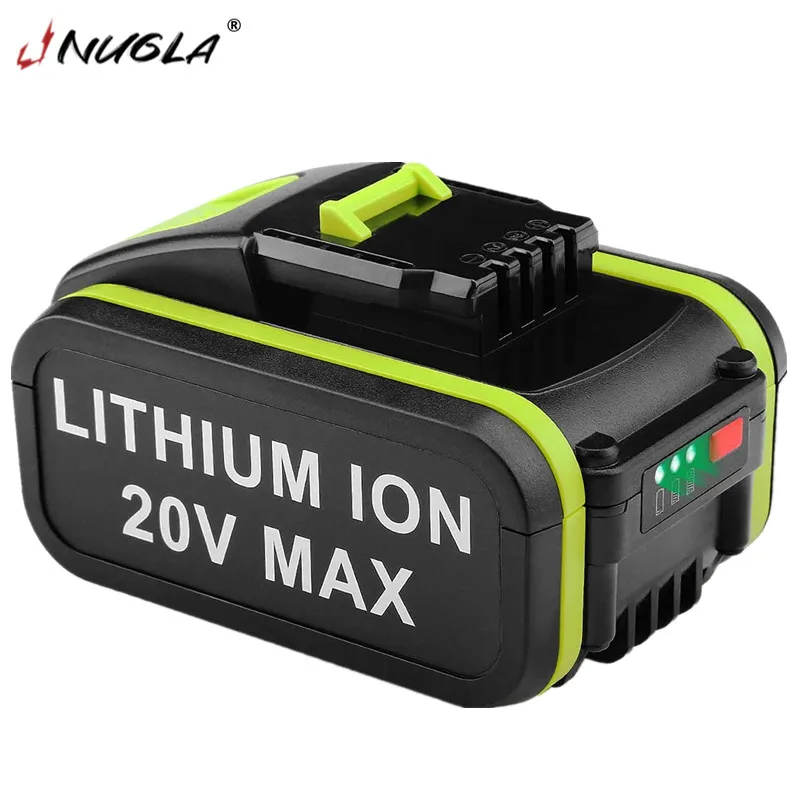 

5,0 Ah 20V Lithium-ionen Ersatz Batterie WA3551 WA 3551,1 WA3553 WA3641 WG629E WG546E WU268 Für Worx Power Tools