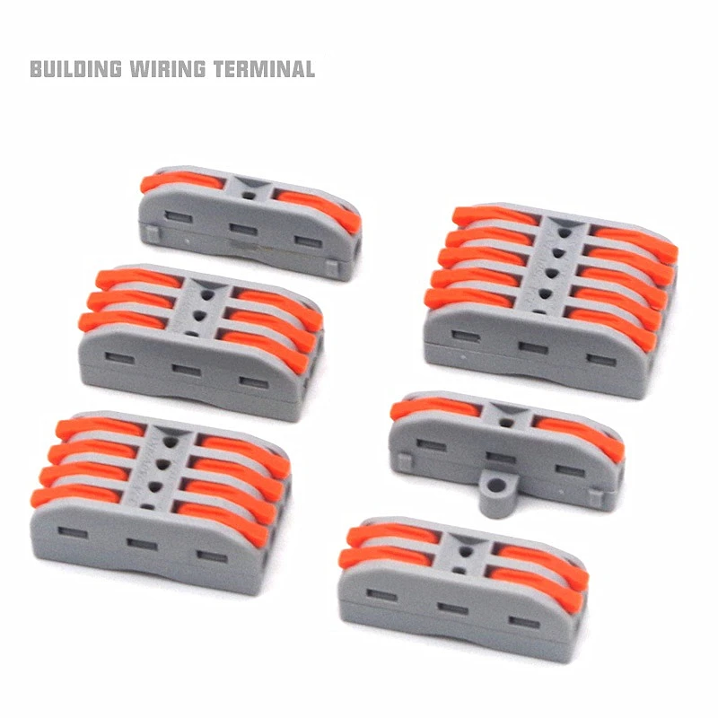 

1/6/12 шт., 2-портовые мини-коннекторы для кабелей