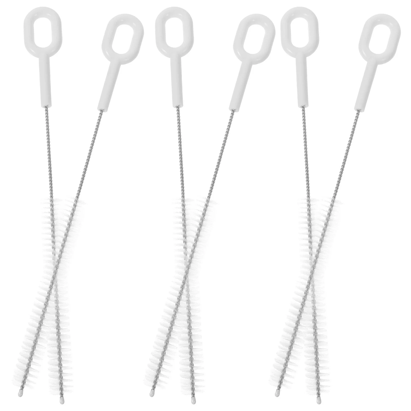 

10 PCS Long Baby Water Bottle Straw Cleaning Brush Stainless Steel Pipe Cleaners