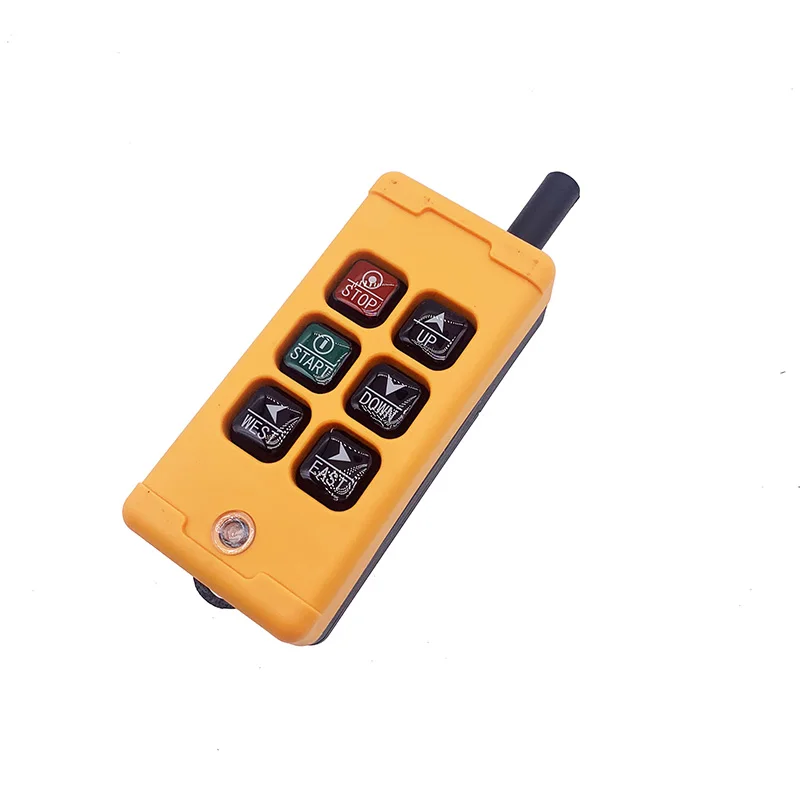 

Buttons Single Speed Radio Wireless Industrial Remote Control AC 380V AC 220V 110V Factory Manufacturer Low Price