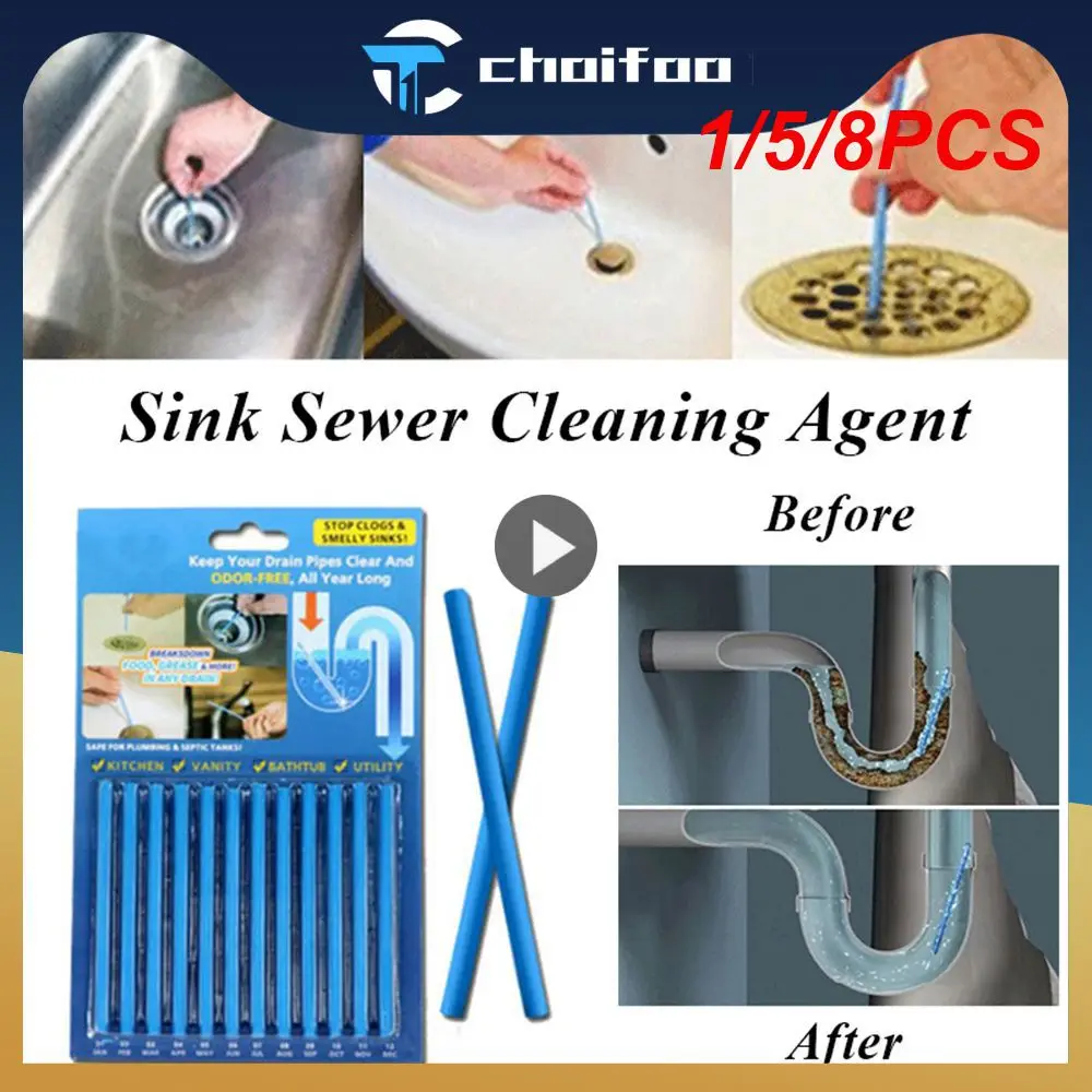 

1/5/8 шт./набор, дезодорирующие палочки для чистки