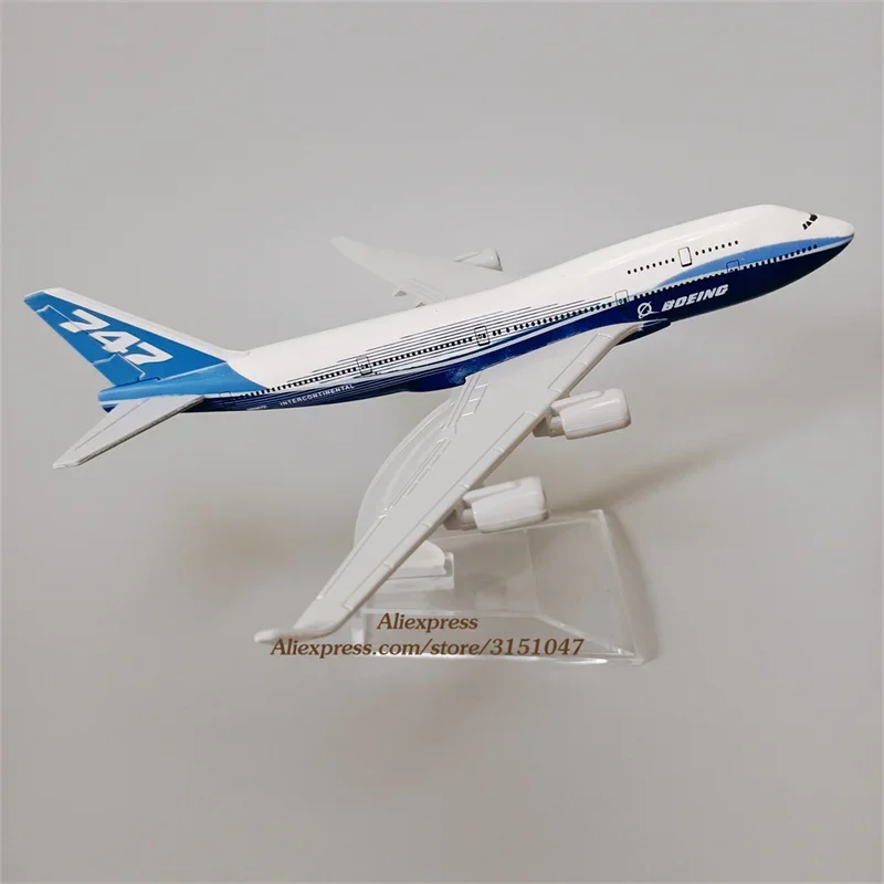 

16cm Alloy Metal Original Model Prototype Air Boeing 747 B747-400 Airlines Diecast Airplane Model Plane Model Aircraft Kids Gift