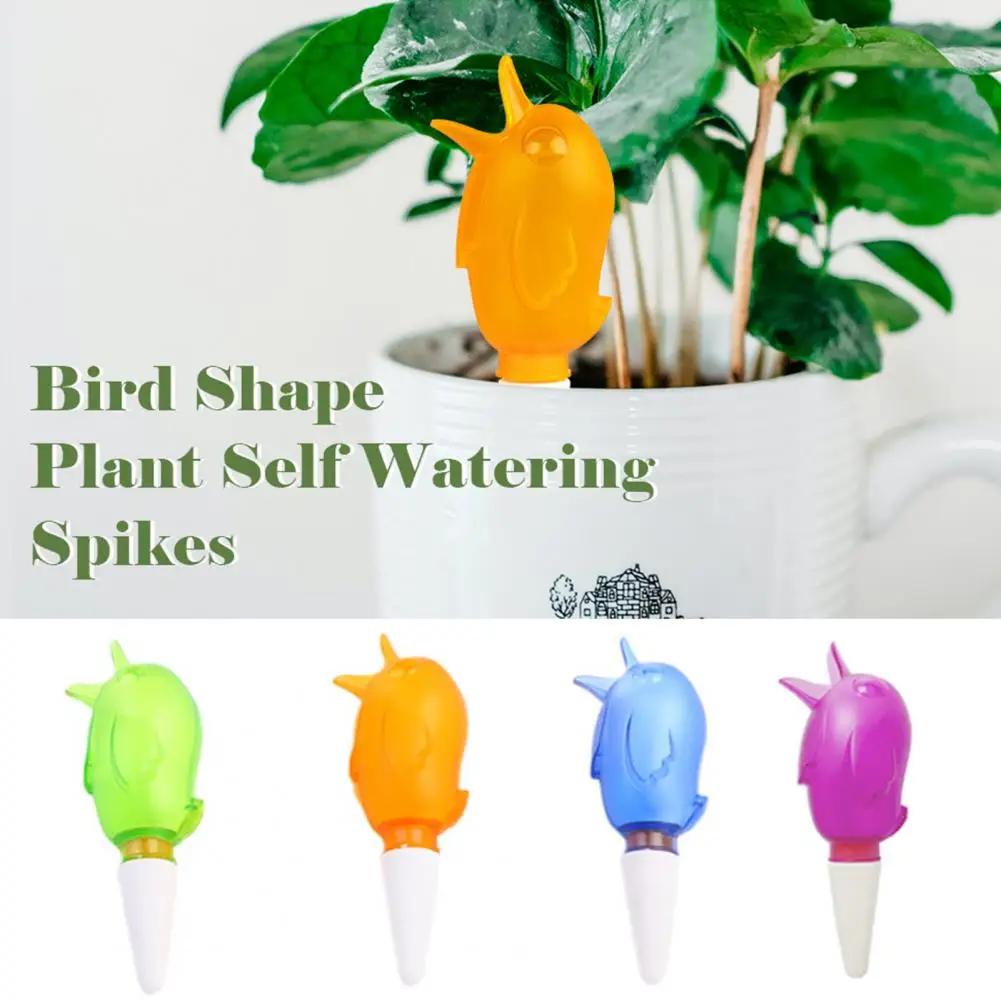 

60ml Plant Watering Dripper Bird Shape Flower Water Seepage Device for Garden Horticulture Plant Moisture Watering Device