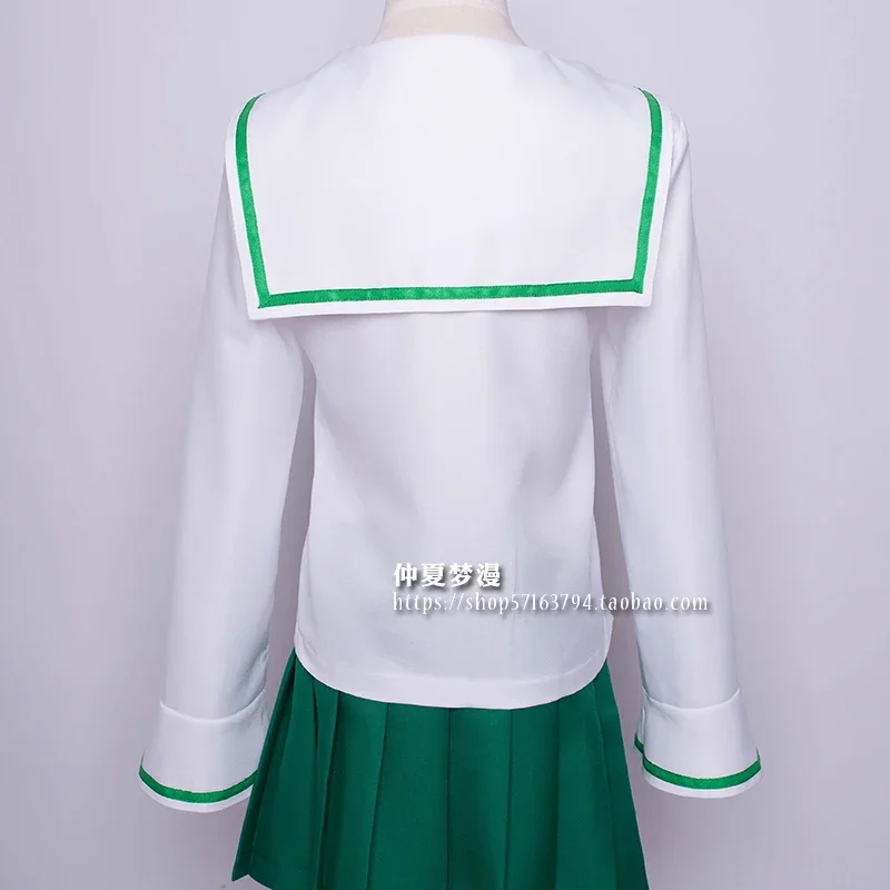 Косплей-костюм унисекс из аниме GIRLS und PANZER Nishizumi Miho/saori takebe/yukari akiyama/Reizei Mako