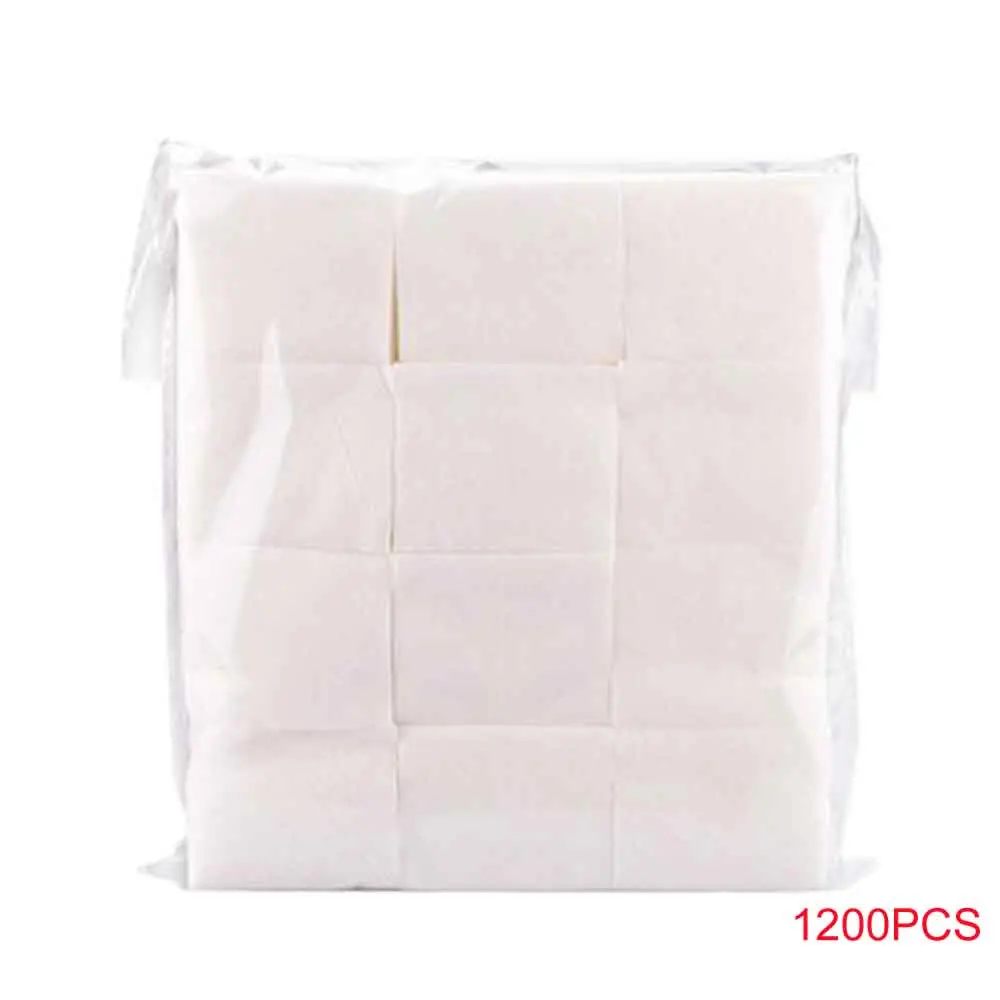 1200 шт. одноразовые салфетки для макияжа из хлопка |