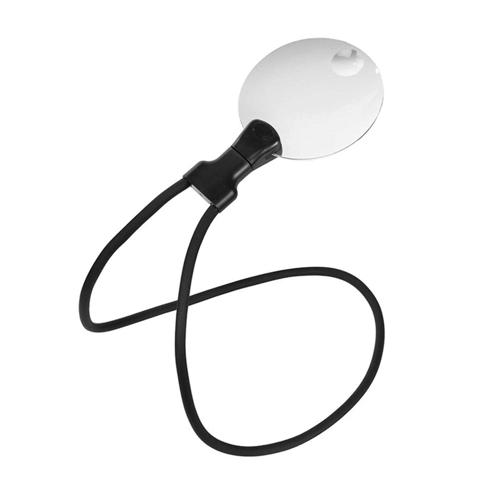 3X10X складная лупа Hands Free для ношения шеи, лупа для чтения, шитья, вышивки крестиком, осмотра, ремонта