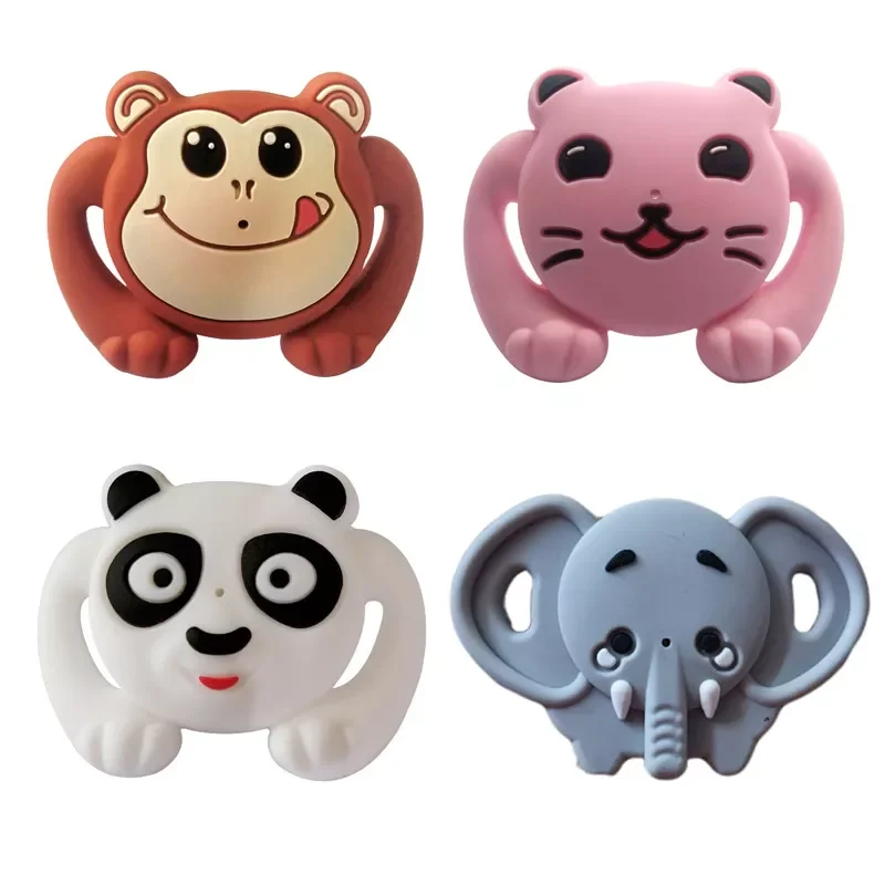 Silicone Pacifier Animal Elephant Cute Baby Nipple Bpa Free Toddler Infant Dummy Soother Newborn Christmas Birthday Gift