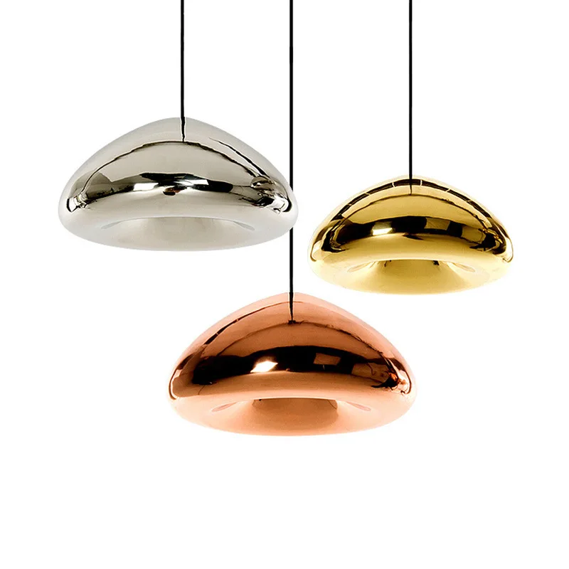 

Creative electroplating bread chandelier European simple glass chandelier Nordic simple chandelier