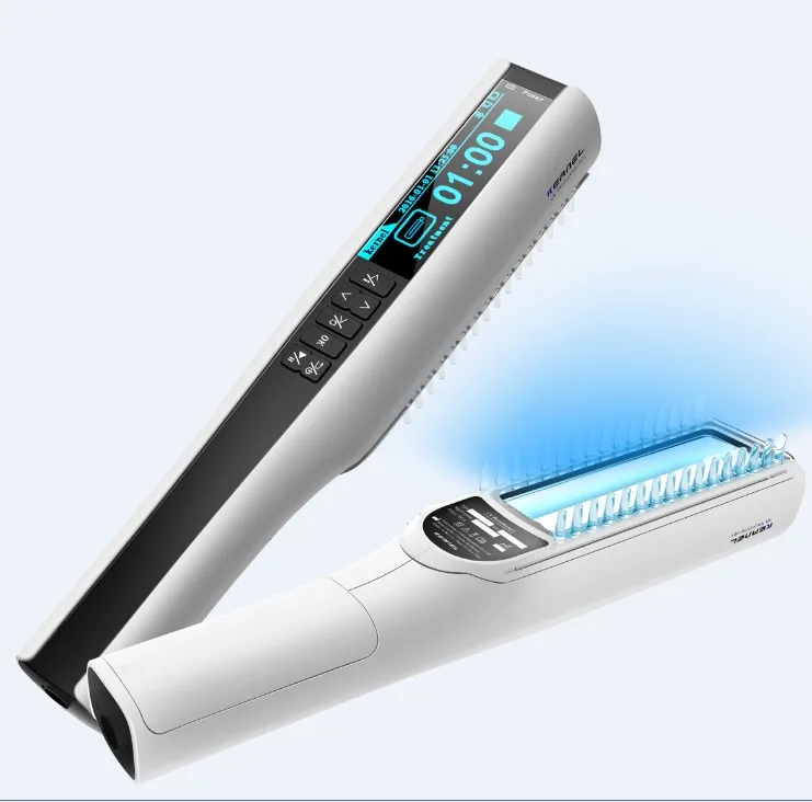 

physical therapy equipments Kernel KN-4003BL2D 311nm narrow band UVB lamp home UV phototherapy for vitiligo psoriasis treatment