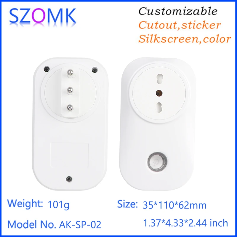 SZOMK OEM австралийский стандарт огнестойкий ПК электрическая умная розетка