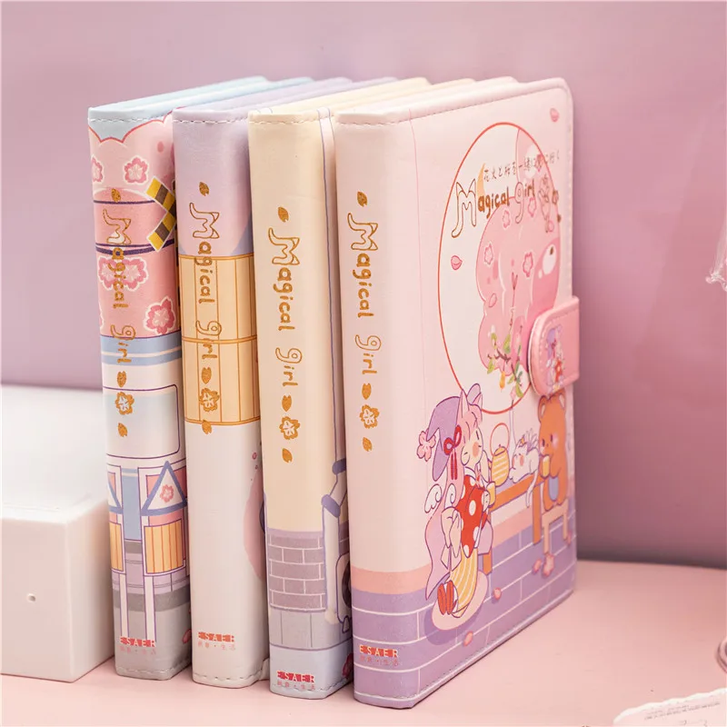 

Simple Ins Style Creative Notebook Sub-Japanese Fresh And Cute Girl Portable Exquisite Color Page Diary Notepad
