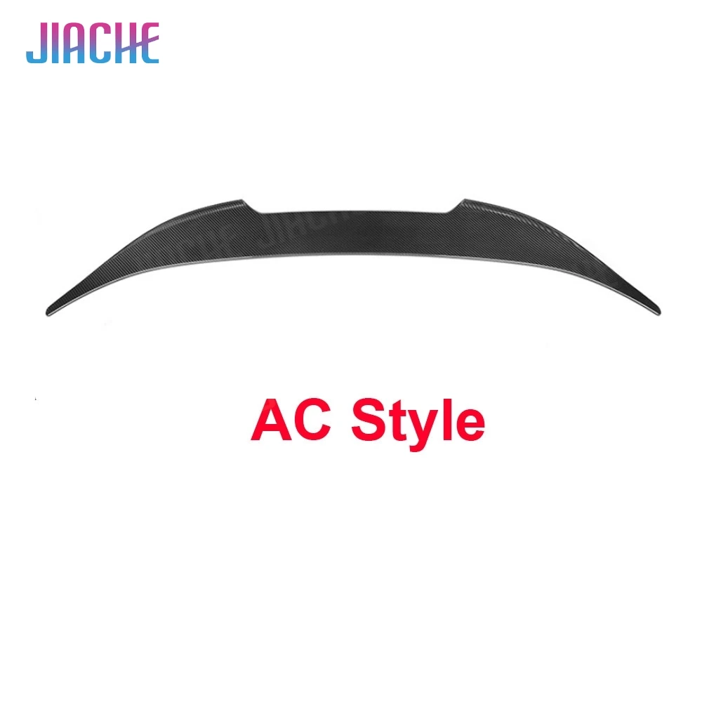 Задний спойлер из сухого углеродного волокна задний на багажник крыло подходит