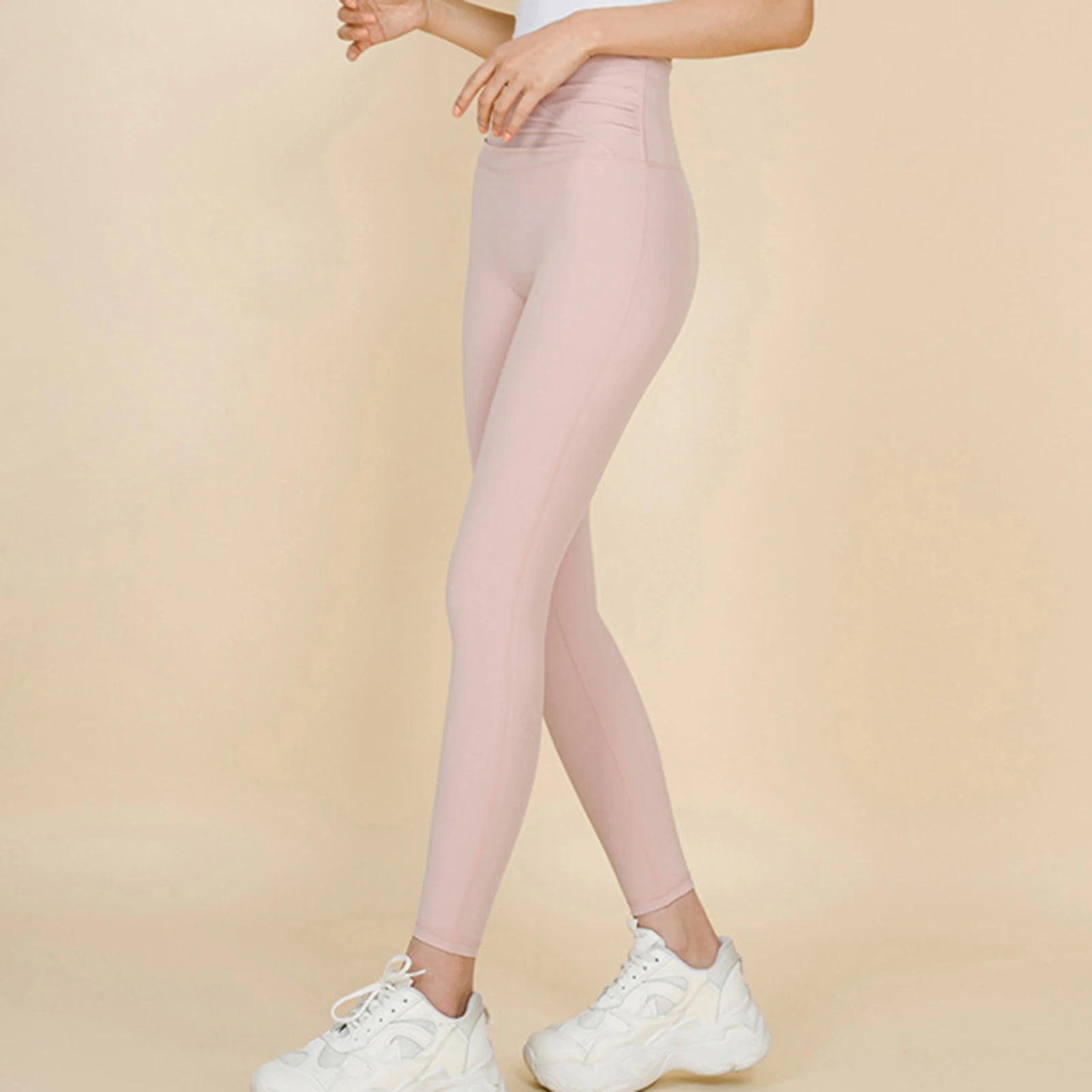 Leisure Pants Moisture Wicking Running Sports And Leisure Yoga Pants Women's Outdoor Sports Pants Stretch Tights